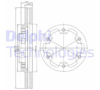 Disco De Freno BG3422 DELPHI Para FORD NISSAN