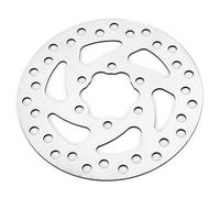 Disco De Freno Bicicleta, Ciclismo Montaña Flotante Centro Bloqueo Adaptador Center Lock Repuesto Accesorios Acero Inoxidable Unisex Adulto Suelto 6 Agujeros Rotores Pastilla Con 6 Pernos Para BMX MTB