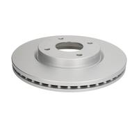 2x Disco de freno ventilado 0 986 479 737 BOSCH para NISSAN TIIDA Hatchback CUBE