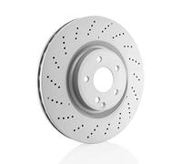 Disco de Freno Bosch BD2556 - Disco Ventilado, Alto Contenido en Carbono, 330 mm - Eje Delantero - Certificado ECE-R90 - Excelente Refrigeración y Reducción de Ruido, Anticorrosión - 1 Unidad