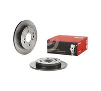 Disco de freno BREMBO 08B60221 trasero, macizo, 1 Pieza