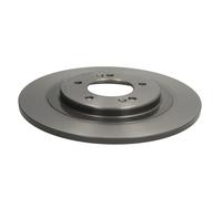 Brembo Disco de freno 08C24811 trasero macizo, altamente carbonizado – 1 pieza para Hyundai i40
