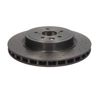 Disco de freno BREMBO 09A30111 trasero, ventilado , altamente carbonizado, 1 Pieza
