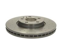 Disco de freno BREMBO 09A4271X delantero, perforado, ventilado , perforado, 1 Pieza