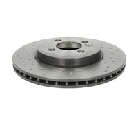 Disco de freno BREMBO 09A7611X delantero, perforado, ventilado , perforado, 1 Pieza