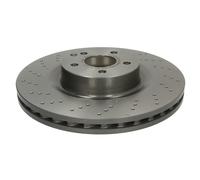 Disco de freno BREMBO 09A81711 delantero, ventilado , altamente carbonizado, 1 Pieza