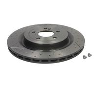 Disco de freno BREMBO 09B78811 trasero, ventilado , ranurado, altamente carbonizado, 1 Pieza
