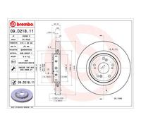 BREMBO Discos de freno para HONDA: CR-V (Ref: 09.D218.11)