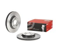 Disco de freno BREMBO 09D42811 delantero, ventilado , altamente carbonizado, 1 Pieza