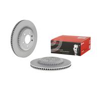 Disco de freno BREMBO 09D55123 trasero, ventilado , altamente carbonizado, 1 Pieza