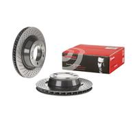 Disco de freno BREMBO 09D93411 trasero, ventilado , altamente carbonizado, 1 Pieza