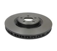 Disco de freno BREMBO 09D93711 delantero, ventilado , ranurado, altamente carbonizado, 1 Pieza