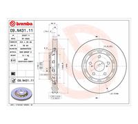 BREMBO 09.N431.11 Disco de freno