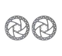 Disco de freno Cecotec Bongo Serie Z Red pack 2 acero ranurado montaje fácil