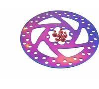 Disco de freno de 140 mm color Reemplazo de disco de freno de scooter eléctrico Aplicable a Kugoo Kirin G4 G3 G2 Master (140 mm color)