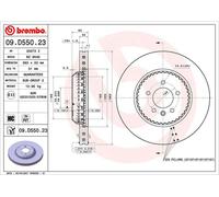 Disco de freno BREMBO 09.D550.23 para LAND ROVER DISCOVERY V (L462) 2.0 2017-