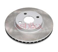 2x Disco de freno Eje delantero ventilado 60-02-208C ASHIKA para TOYOTA COROLLA