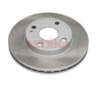 2x ASHIKA Disco De Freno Ventilado Eje Delantero Ø234,7mm Para Mazda 323 F VI