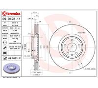 Disco de freno delantero BREMBO 09.D423.11