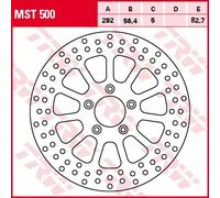 DISCO DE FRENO DELANTERO HARLEY DAVIDSON 883 / 1200 / 1450 / 1584 / 1690 99-14