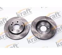 Disco de freno delantero KRAFT AUTOMOTIVE 6041205