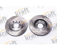 2x Disco de freno ventilado 6042520 KRAFT AUTOMOTIVE para BMW 3 3 Touring