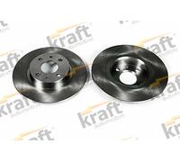 Disco de freno delantero KRAFT AUTOMOTIVE 6043130