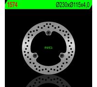 Disco de freno delantero NG para Yamaha NMAX 125 15-22 (230 x 120 x 4,5 mm) (3 x