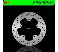 Envío gratis disco de freno ng brakes redondo fijo para moto repuestos