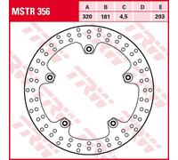 Disco de freno delantero ZF para BMW F 800S/ST '06-'07, K 1200R '05-'08, R 1200R