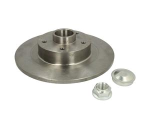 Disco de freno DELPHI BG9134RS trasero, macizo, 1 Pieza