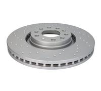 Disco de freno DELPHI BG9360C delantero, ventilado , perforado, altamente carbonizado, 1 Pieza