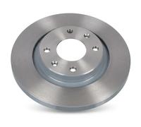 Disco de freno Eje delantero macizo 17822 FEBI BILSTEIN para CITROËN PEUGEOT