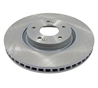 2x FEBI BILSTEIN Disco de freno Delantero Ø320mm Espesor: 28mm Corona de Agujeros - Ø: 114mm ventilación interna 108489 Compatible con KIA CEE`D Sportswagon JD, HYUNDAI Kona OS, MITSUBISHI