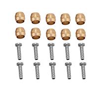 Disco de Freno el Inserto Verde Oliva, Juego de 10 Mangueras Hidráulicas Inserto Verde Oliva Se Adapta Perfectamente a la Manguera de Freno de Disco, Un Buen Reemplazo para Su Bicicleta (BH90)