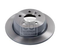 2x FEBI BILSTEIN Disco de freno Trasero Ø280mm Espesor: 10mm Corona de Agujeros - Ø: 112mm macizo 10641