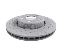Disco De Freno Febi Bilstein 107223 para Mercedes Benz Mercedes Benz