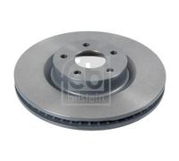 Febi bilstein 171480 Juego de discos de freno 2 discos de freno