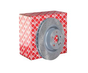 Disco de freno FEBI BILSTEIN 26406 delantero, ventilado , perforado, 1 Pieza