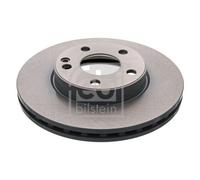 2x Disco de freno Eje delantero ventilación interna 43835 FEBI BILSTEIN