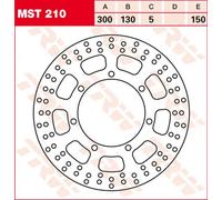 Disco de freno fijo 300 mm Trw Honda Vfr 800 Kawasaki En 500/vn 800-1500 Mst210