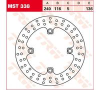 Disco de freno fijo de hasta 240 mm Trw Honda Cb 500-650-600/cbr 650-500-600/...