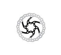 GALFER Disco de frenos Fixed Disc Wave 1,8 mm MTB 6 agujeros silver-black 203 mm