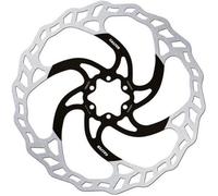 GALFER Disco de frenos Fixed Disc Wave 2 mm MTB 6 agujeros silver-black 223 mm