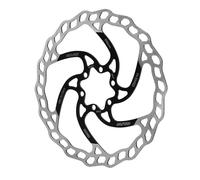 Disco de freno Galfer Wave para MTB 180x180 mm 6 tornillos, alta disipación térmica, diseño optimizado para evacuar barro y suciedad, resistencia a la fatiga y rendimiento consistente