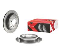 Brembo Disco de freno XTRA LINE 08.9163.2X Ø259 mm perforado trasero 1 pieza