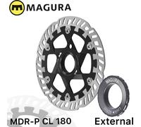Magura Disco de Freno Mdr-p CL Ø 180MM Center Lock Con Lockring para Plug-Eje