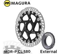 Disco De Freno Magura MDR-P enter Lock Con Lockring Para Eje Pasante Ø 180mm
