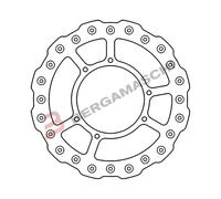 DISCO DE FRENO MOTO HONDA CRF 250R 15> 450F 450RX 17> FERODO FMD0460MXR