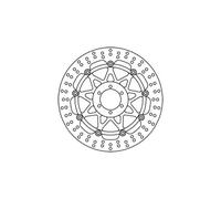 Disco de freno MSW211 TRW